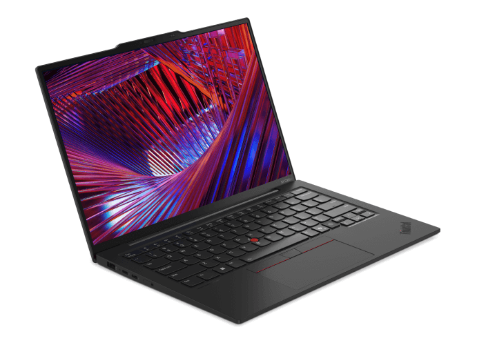 ThinkPad X1 Carbon Gen 13 Aura Edition 前面左側面図