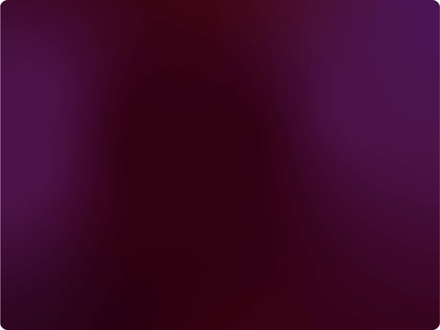 A gradient color background in dark shades of purple and burgundy.