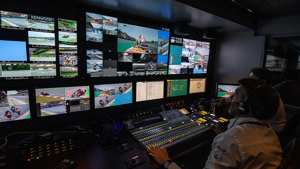  Dorna Mission Control room for streamlining broadcasts and enhancing viewer experience 