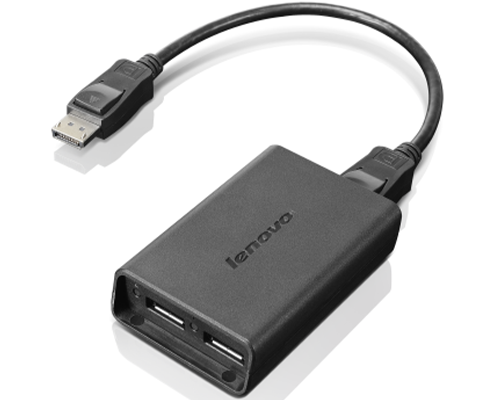 Lenovo DisplayPort to Dual DisplayPort Cable