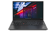 Thumbnail image of front view of black Lenovo ThinkPad E15 Gen 2 with keyboard showing