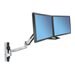Ergotron LX HD Sit-Stand Wall Arm - mounting kit - for LCD display