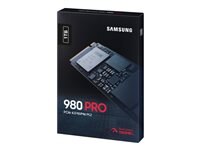 Samsung 980 PRO MZ-V8P1T0BW - solid state drive - 1 TB - PCI Express 4.0 x4 (NVMe)
