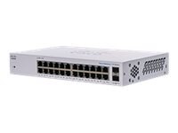 Cisco Business 110 Series 110-24T - switch - 24 ports - unmanaged - rack-mountable