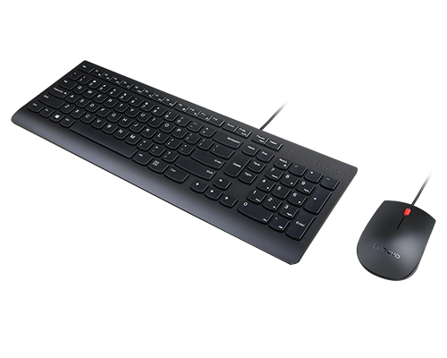 warmte Onderbreking Perceptueel Lenovo Essential-toetsenbord-muiscombinatie met kabel (Nederlands 143) |  Lenovo Nederland