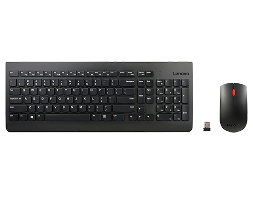 Lenovo 基本型無線鍵盤與滑鼠組合（美國英文 103P）