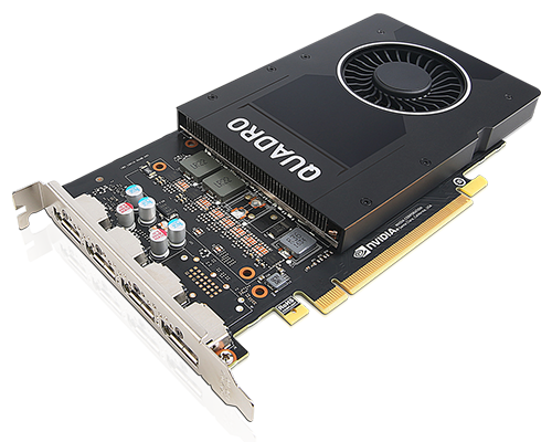ThinkStation Nvidia Quadro P2000 5GB GDDR5 DP * 4 Graphics Card with HP Bracket