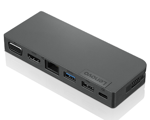 Lenovo USB-C Travel Hub mit Stromversorgung