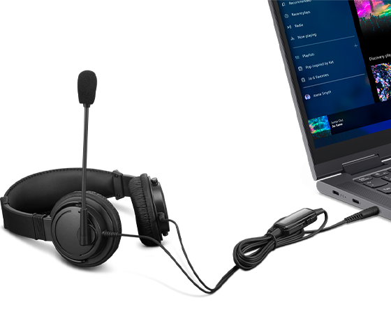 Lenovo Select Analogue Hi-Fi Headset (with in-line controls)
