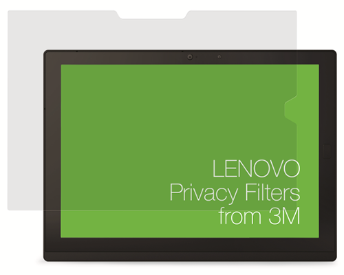 Lenovo 12.3 inch 0302 Privacy Filter for X12 Detachable with COMPLY Attachment from 3M