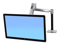 Ergotron LX HD Sit-Stand Desk Mount LCD Arm - mounting kit - for LCD display