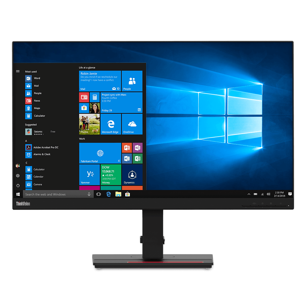 

Lenovo ThinkVision T27h-20 27-inch 16:9 QHD Monitor with USB Type-C