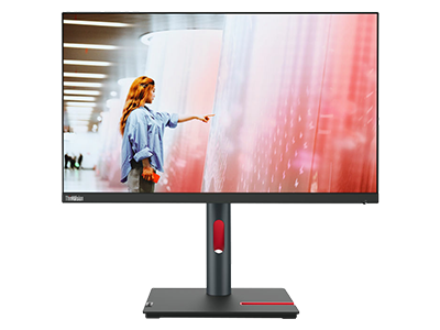 ThinkVision P24q-30 24 inch 2K QHD Monitor (IPS Panel, 60Hz, 4ms, HDMI, DP, DP out, Phone Holder) 