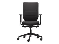Ergotron WF - chair - plastic, fabric - graphite black