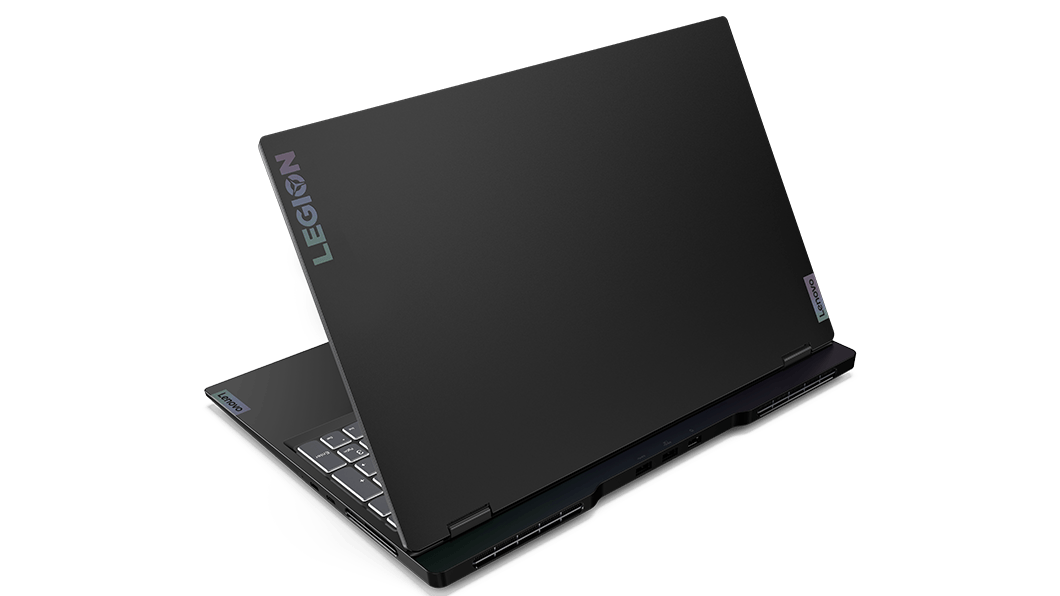 Legion Slim 7 (15” AMD) gaming laptop, back view