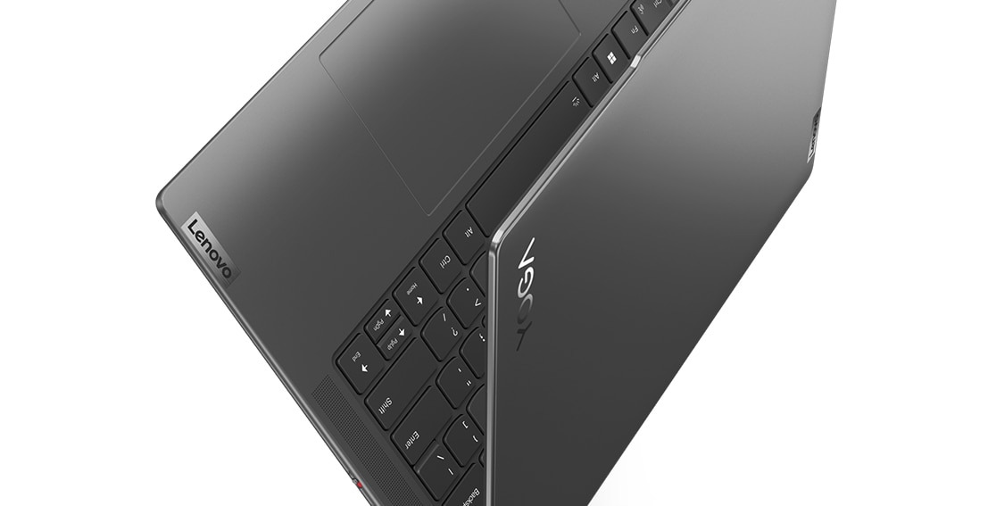 Closeup of Yoga Pro 7 Gen 8 laptop’s keyboard