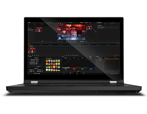 Lenovo ThinkPad T15g Gen 2 laptop with focus on graphics-intensive display.