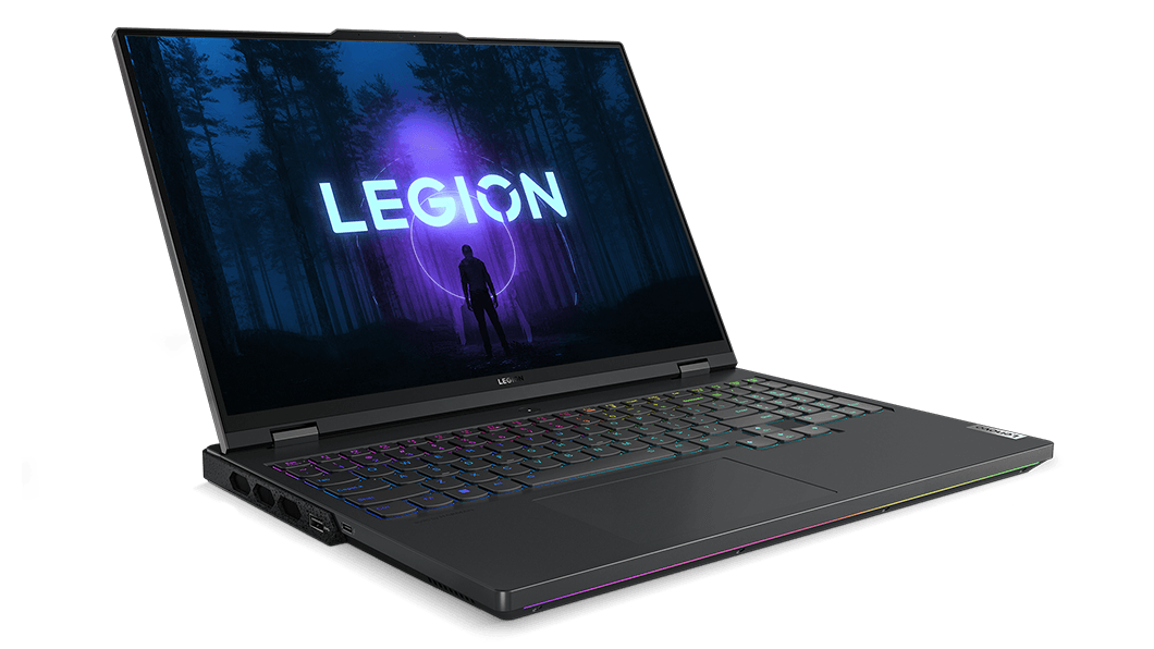 Legion Pro 7i Gen 8 (16″ Intel), vanaf rechtsvoor