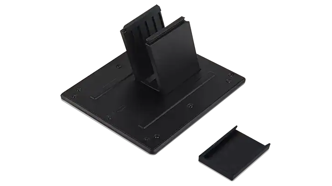 Bovenaanzicht van ThinkCentre Tiny Clamp Bracket Mounting Kit II, een optionele montagebeugel voor ThinkCentre M60q Chromebox Enterprise