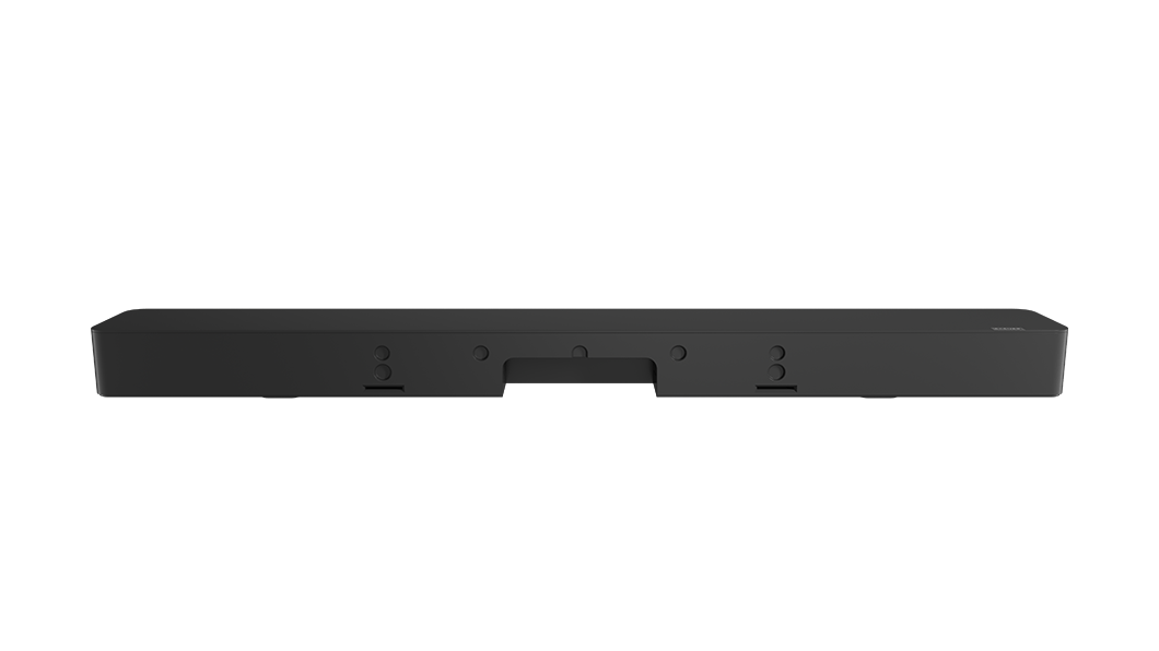 Lenovo ThinkSmart Bar ‑äänipalkki – takaa kuvattuna, hieman käännettynä