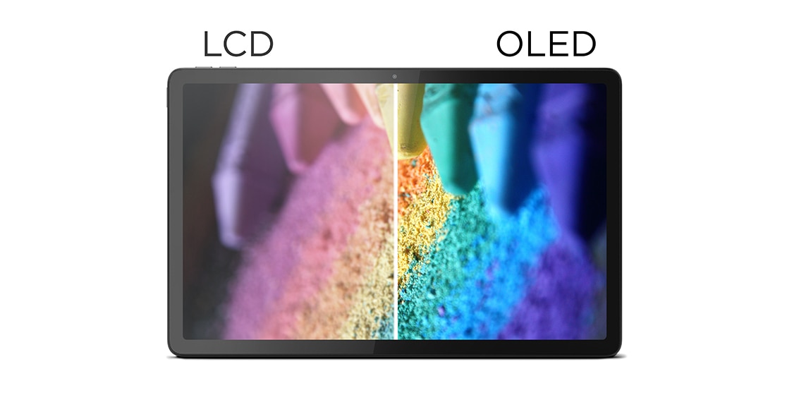 LED versus OLED van Lenovo Tab P11 Pro Gen 2-tablet