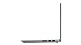 Cloud Grey IdeaPad 5i Gen 7 laptop left side-profile view
