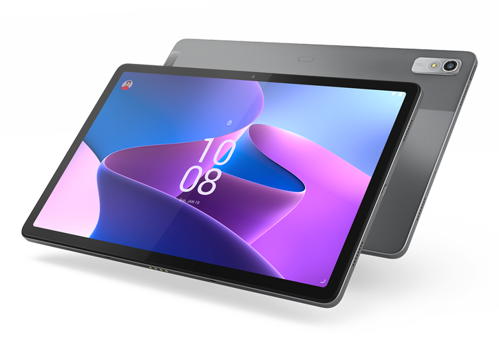 Viste frontale e posteriore del tablet Lenovo Tab P11 Pro di seconda generazione