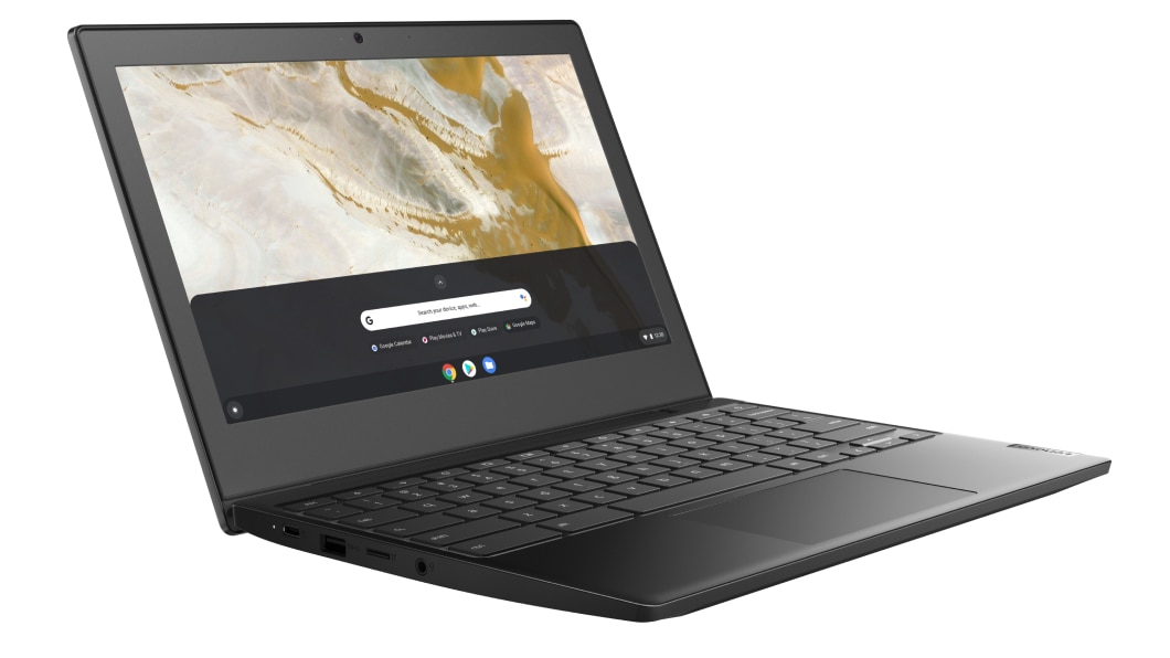 Lenovo IdeaPad 3 Chromebook 11 AMD right three-quarter view
