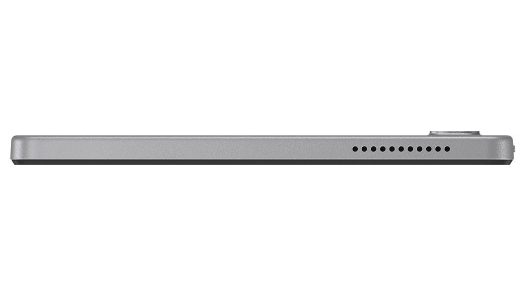 Vue de profil du haut de la tablette Lenovo Tab M9