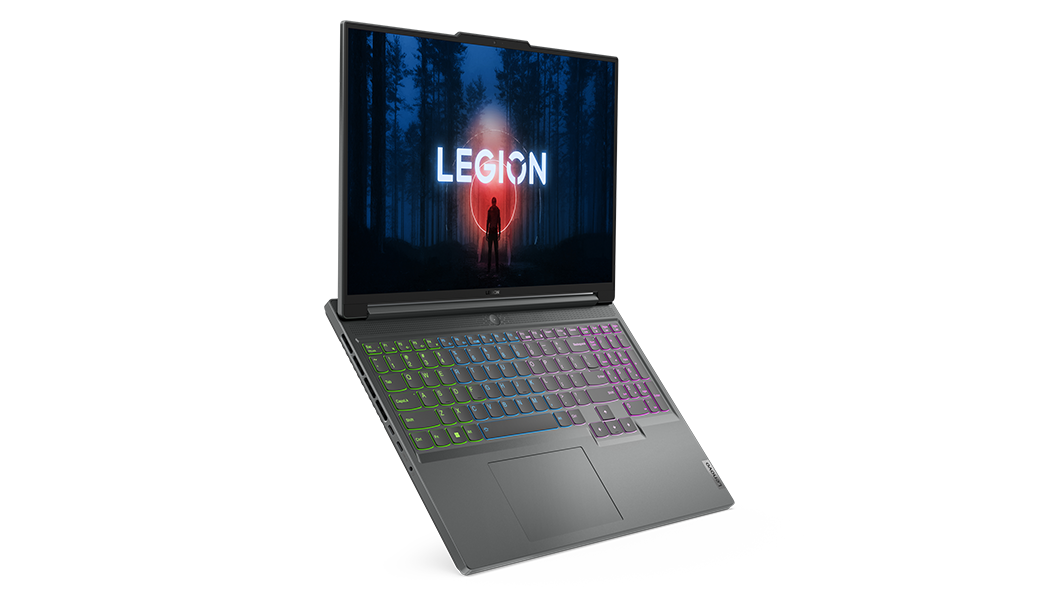 Inside close up of the bottom of Lenovo Legion Slim 5 Gen 8 laptop, highlighting thermal technology