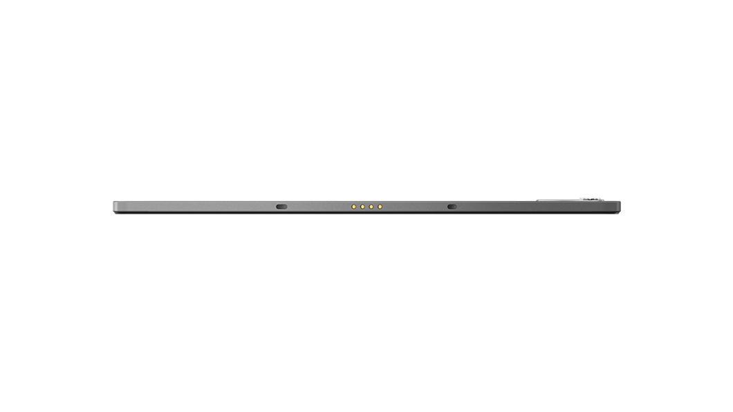 Vista del perfil inferior de la tablet Lenovo Tab P11 Pro de 2.ª generación