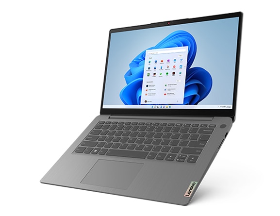 IdeaPad 3i Gen 7-laptop, vooraanzicht, naar links gekanteld