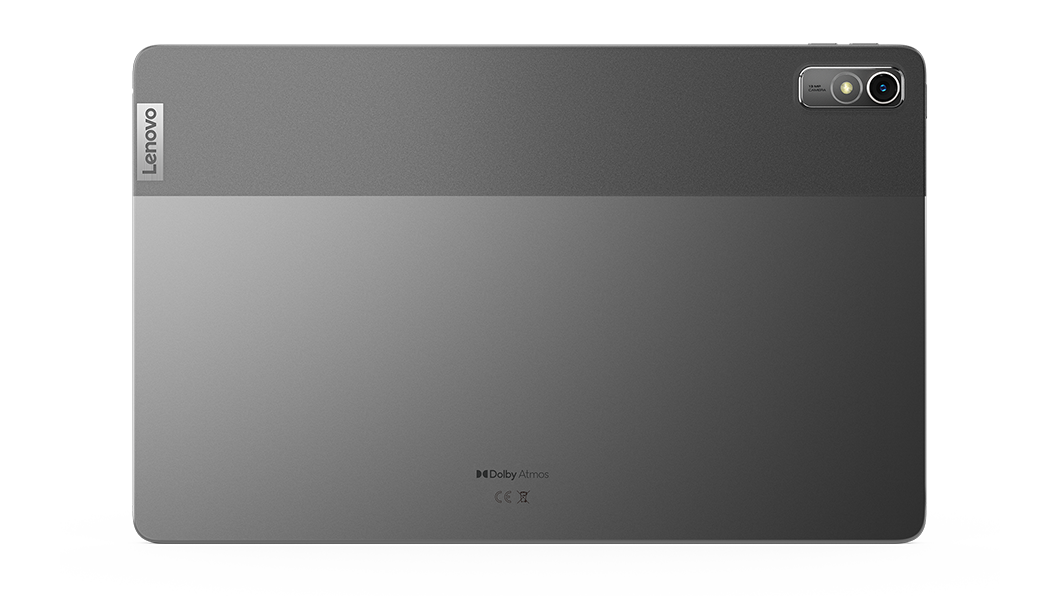 Vue arrière de la tablette Lenovo Tab P11 coloris Storm Grey