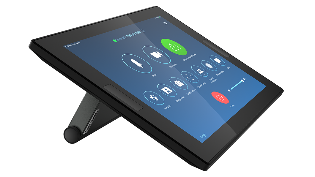 Lenovo ThinkSmart Controller for Zoom showing 10.1