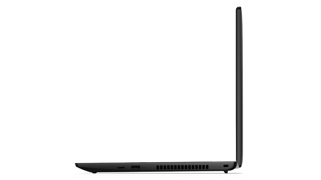 Lenovo ThinkPad L15 Gen 4 (15” AMD) laptop – right view, lid open