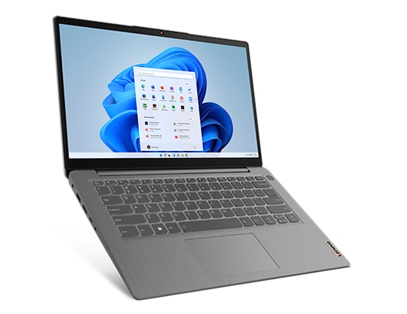 IdeaPad 3i Gen 7-laptop, vooraanzicht, naar rechts gekanteld