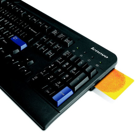 Lenovo USB Smartcard Keyboard - US English with Euro symbol