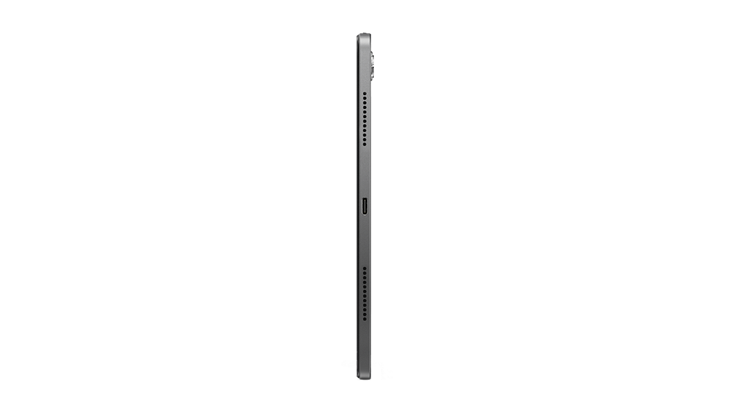 Vista del profilo laterale sinistro del tablet Lenovo Tab P11 Pro di seconda generazione
