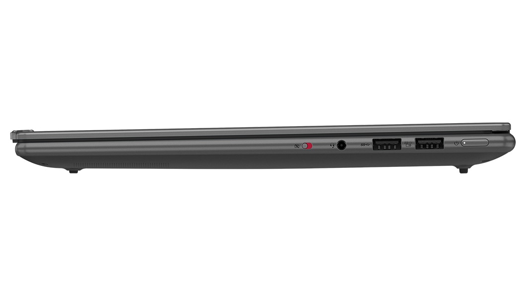 Vista del lateral derecho del Lenovo Yoga Pro 9i de 8.ª generación [35,56 cm (14