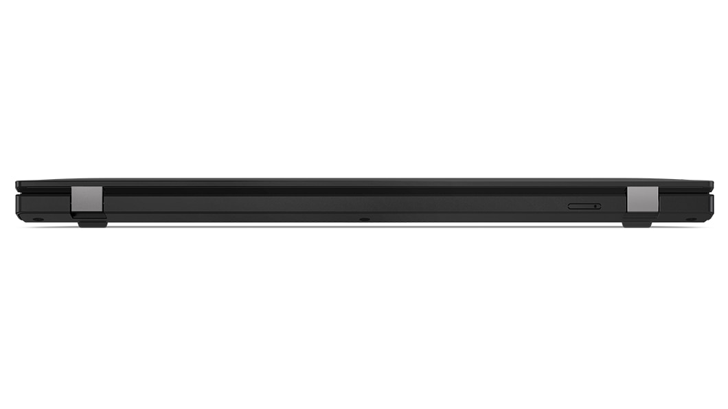 Rear-facing, closed-cover profile of the Lenovo ThinkPad T16 Gen 2 laptop.