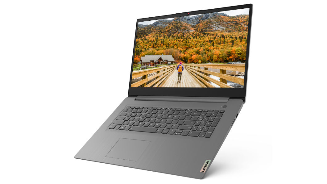 Ideapad 3 17inch Hero Front Tilted Arctic Grey AMD