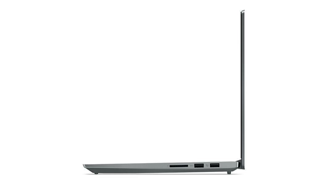 IdeaPad 5i Gen 7-laptop in Cloud Grey, linkerzijaanzicht