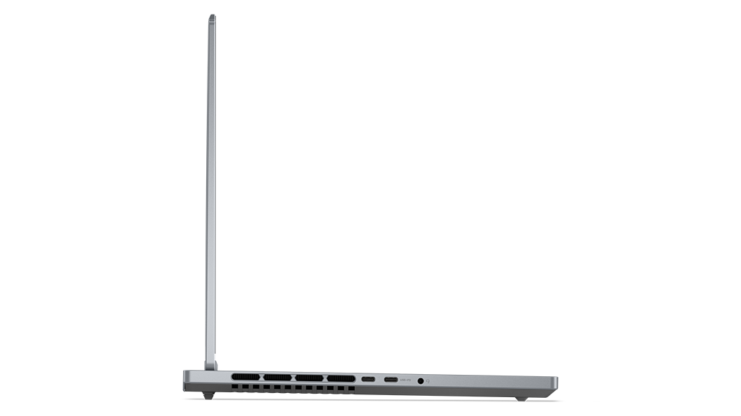 Side profile view of Lenovo Legion Slim 5 Gen 8 laptop facing right