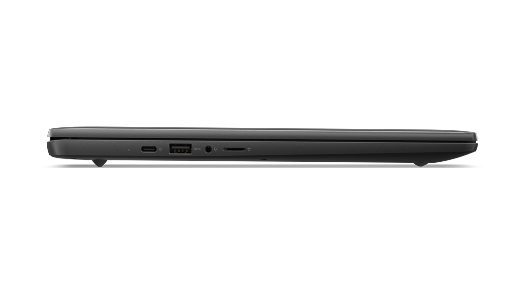 Gesloten IdeaPad 5i Chromebook-laptop, profielaanzicht rechts