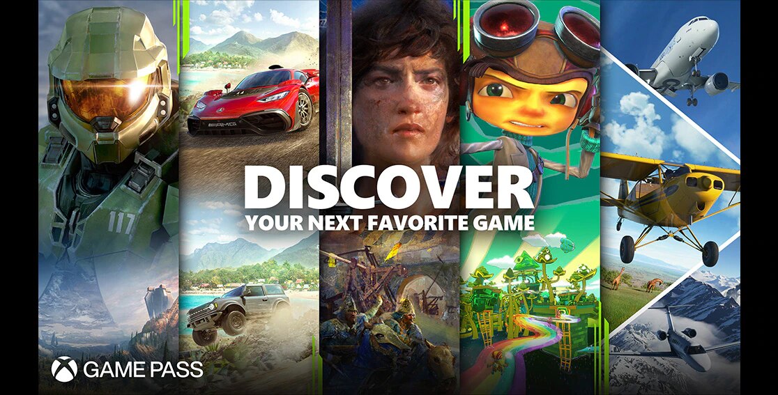 Xbox Game Pass. Discover your next favorite game.