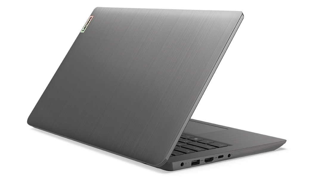 IdeaPad 3i Gen 7-laptop, rechter achteraanzicht