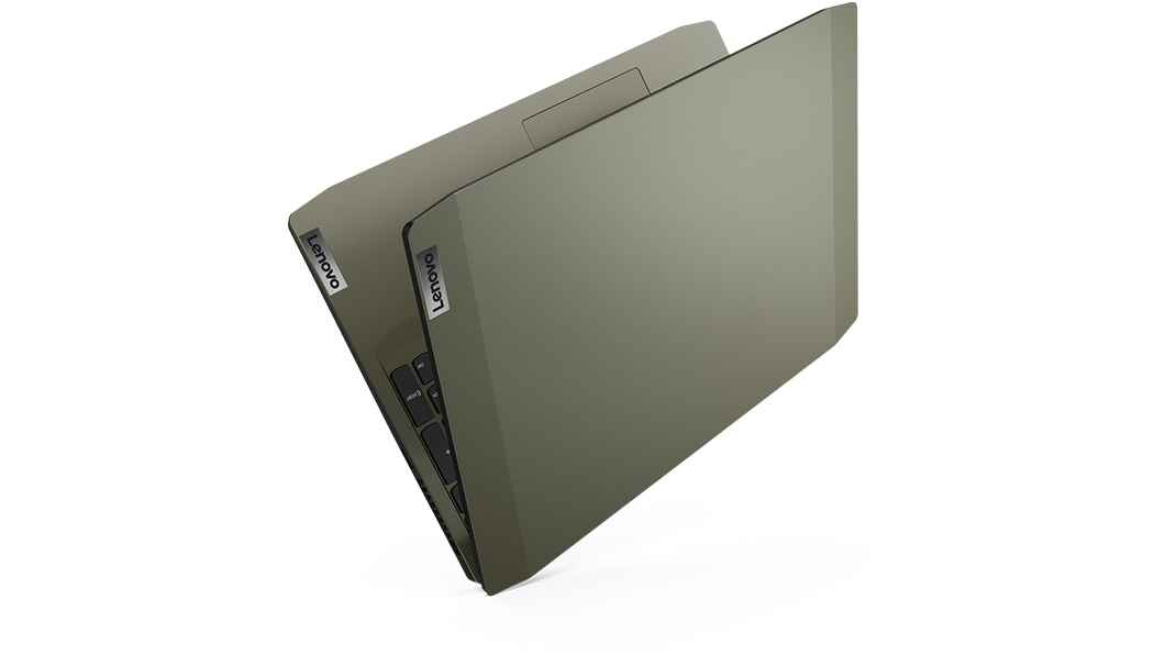 Lenovo IdeaPad Creator 5i – Rückansicht von oben