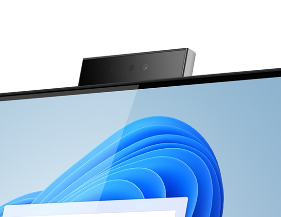 A crop of pop-up camera crop on Lenovo IdeaCentre AIO 5i Gen 7 All-in-one PC.
