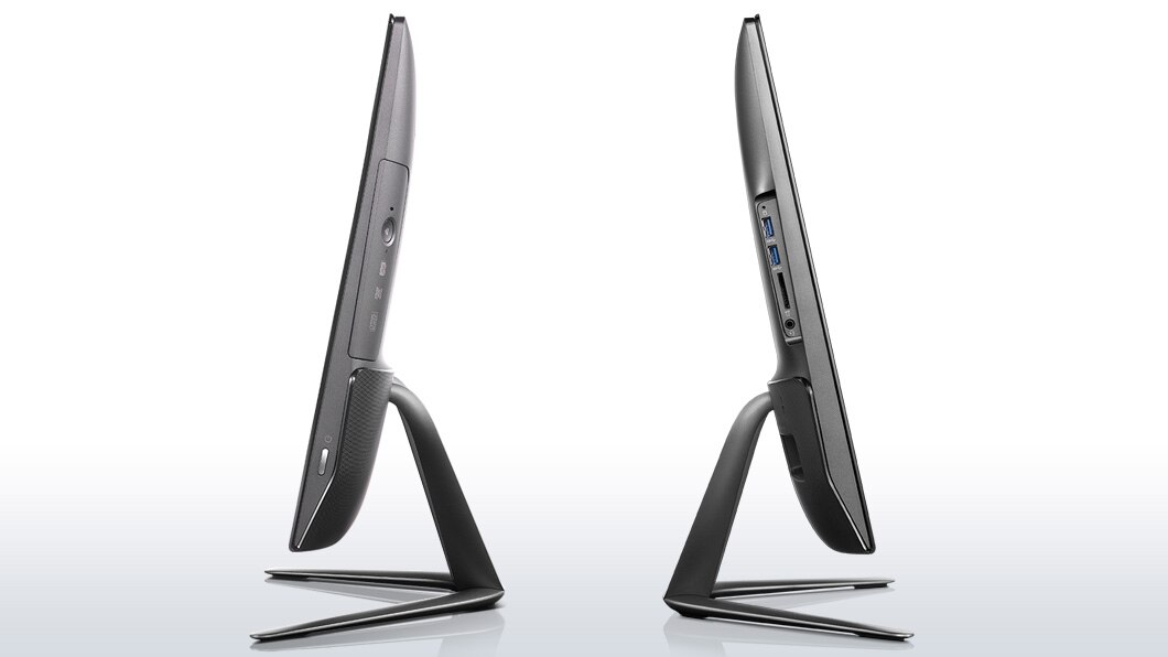 Lenovo Ideacentre AIO 300 (23), left and right side views