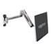 Ergotron LX HD Sit-Stand Wall Arm - mounting kit - for LCD display